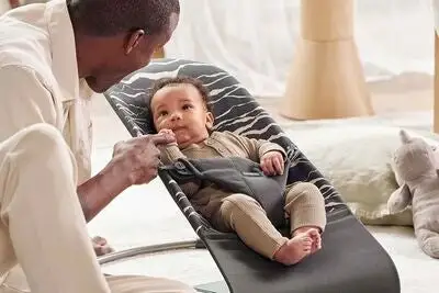 BabyBjörn Bliss Vippestol Bomull, Landscape 5 BabyBjörn Bliss Vippestol Bomull, Landscape - Bilde 5