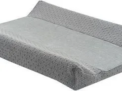 Jollein Stellemattetrekk 70x50 Cm Bliss Knit, Storm Grey