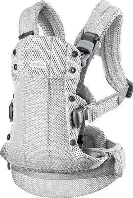 BabyBjörn Harmony Bæresele 3D Mesh, Silver 2 BabyBjörn Harmony Bæresele 3D Mesh, Silver - Bilde 2