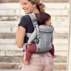 BabyBjörn Harmony Bæresele 3D Mesh, Silver 13 BabyBjörn Harmony Bæresele 3D Mesh, Silver -jollyroom Salgsbutikk 088004 1242 4b