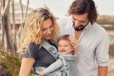 BabyBjörn Harmony Bæresele 3D Mesh, Silver 8 BabyBjörn Harmony Bæresele 3D Mesh, Silver - Bilde 8