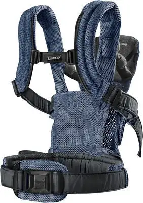 BabyBjörn Harmony Bæresele 3D Mesh, Navy Blue 4 BabyBjörn Harmony Bæresele 3D Mesh, Navy Blue - Bilde 4