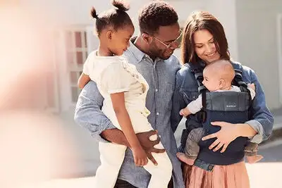 BabyBjörn Harmony Bæresele 3D Mesh, Navy Blue 8 BabyBjörn Harmony Bæresele 3D Mesh, Navy Blue - Bilde 8