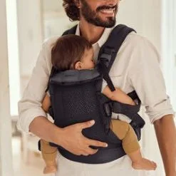 BabyBjörn Harmony Bæresele 3D Mesh, Anthracite -jollyroom Salgsbutikk 088013 1242 4b