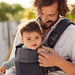 BabyBjörn Harmony Bæresele 3D Mesh, Anthracite -jollyroom Salgsbutikk 088013 1242 4c