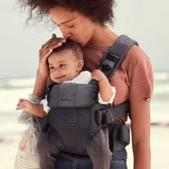 BabyBjörn Harmony Bæresele 3D Mesh, Anthracite -jollyroom Salgsbutikk 088013 1242 4d