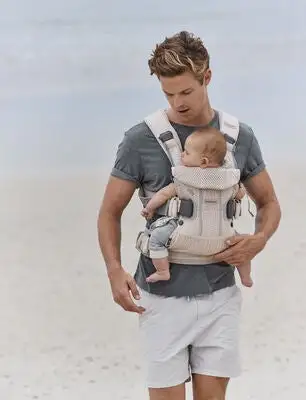 BabyBjörn One Air Bæresele 3D Mesh, Pearly Pink 6 BabyBjörn One Air Bæresele 3D Mesh, Pearly Pink - Bilde 6