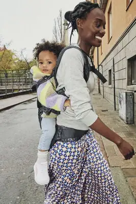 BabyBjörn One Air Bæresele 3D Mesh, Antracit Leopard 7 BabyBjörn One Air Bæresele 3D Mesh, Antracit Leopard - Bilde 7