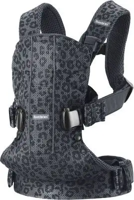 BabyBjörn One Air Bæresele 3D Mesh, Antracit Leopard 8 BabyBjörn One Air Bæresele 3D Mesh, Antracit Leopard - Bilde 8
