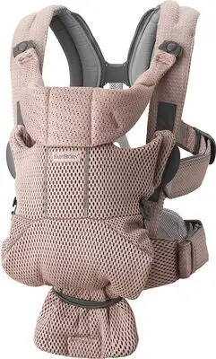 BabyBjörn Move Bæresele 3D Mesh, Dusty Pink 1 BabyBjörn Move Bæresele 3D Mesh, Dusty Pink