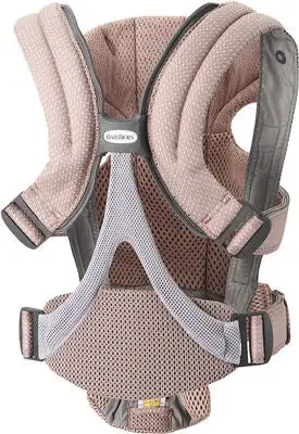 BabyBjörn Move Bæresele 3D Mesh, Dusty Pink 2 BabyBjörn Move Bæresele 3D Mesh, Dusty Pink - Bilde 2
