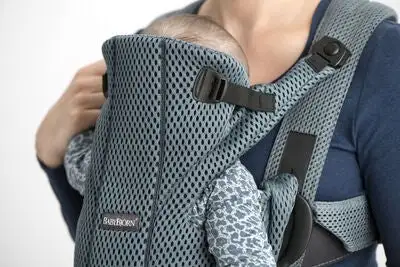 BabyBjörn Move Bæresele 3D Mesh, Sage Green 8 BabyBjörn Move Bæresele 3D Mesh, Sage Green - Bilde 8
