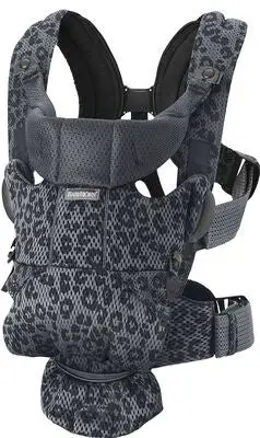 BabyBjörn Move Bæresele 3D Mesh, Antracit Leopard 1 BabyBjörn Move Bæresele 3D Mesh, Antracit Leopard