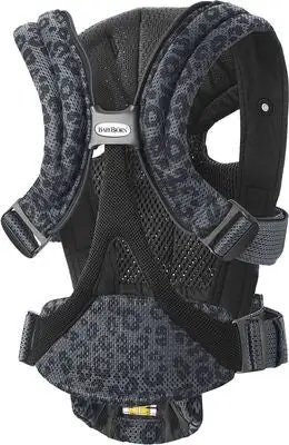 BabyBjörn Move Bæresele 3D Mesh, Antracit Leopard 2 BabyBjörn Move Bæresele 3D Mesh, Antracit Leopard - Bilde 2