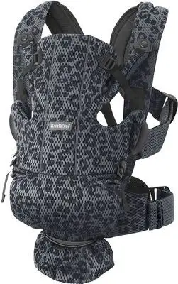 BabyBjörn Move Bæresele 3D Mesh, Antracit Leopard 6 BabyBjörn Move Bæresele 3D Mesh, Antracit Leopard - Bilde 6