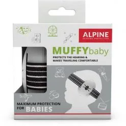 Alpine Muffy Baby Hørselsvern, Svart -jollyroom Salgsbutikk 111 82 333 3513 3b