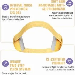 Alpine Muffy Øreklokker, Gul -jollyroom Salgsbutikk 111 82 374 3513 4b