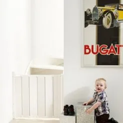 BabyDan Guard Me Sikkerhetsgrind, Hvit -jollyroom Salgsbutikk 118712