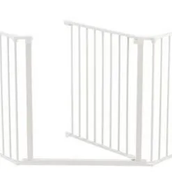 BabyDan Flex XL Sikkerhetsgrind Komfyrgrind Hvit -jollyroom Salgsbutikk 121888