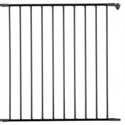 BabyDan Forlegning Sikkerhetsgrind Flex Large 72 Cm, Svart