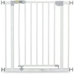 Hauck Open N Stop Sikkerhetsgrind Inkl. 9 Cm Forlengning, White