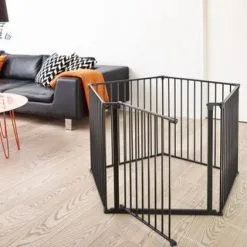 BabyDan Flex XXL Sikkerhetsgrind & Lekeplass Svart 7 BabyDan Flex XXL Sikkerhetsgrind & Lekeplass Svart -jollyroom Salgsbutikk 232801