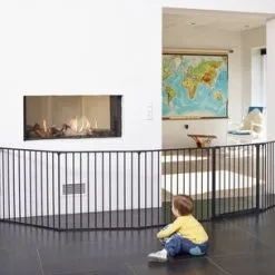 BabyDan Flex XXL Sikkerhetsgrind & Lekeplass Svart 6 BabyDan Flex XXL Sikkerhetsgrind & Lekeplass Svart -jollyroom Salgsbutikk 232802