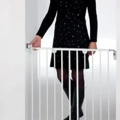 Safety 1st Wall Fix Extending Sikkerhetsgrind Metall, White -jollyroom Salgsbutikk 2438431000 1120 3a