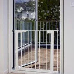 Babydan Premier Sikkerhetsgrind + 2 Forlengninger, Hvit -jollyroom Salgsbutikk 257154