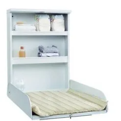 BabyDan Veggstellebord Metall Alfred Hvit -jollyroom Salgsbutikk 305345