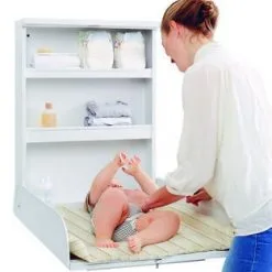 BabyDan Veggstellebord Metall Alfred Hvit -jollyroom Salgsbutikk 305346