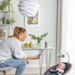 Beemoo Simple Rocker Vippestol, Black -jollyroom Salgsbutikk 403 SIMPLE ROCKER BLACK 1895 3b