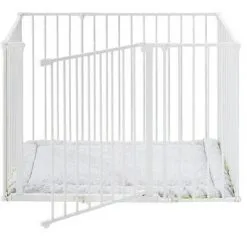 BabyDan Square Lekegrind 105x72x71, Hvit