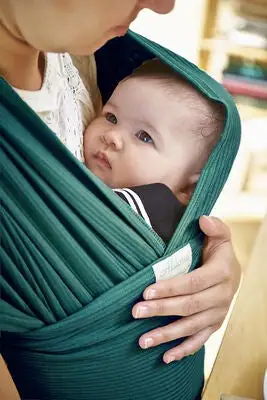 Aldoria Baby Aldoria Bambu Soft Bæresjal, Petrol 2 Aldoria Baby Aldoria Bambu Soft Bæresjal, Petrol - Bilde 2