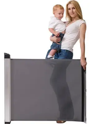 Lascal Kiddyguard Avant Sikkerhetsgrind 120 Cm, Svart 2 Lascal Kiddyguard Avant Sikkerhetsgrind 120 Cm, Svart - Bilde 2