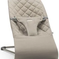 BabyBjörn Bliss Vippestol Cotton, Sandgrå