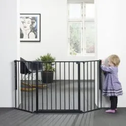 BabyDan Flex M Sikkerhetsgrind Skrugrind, Hvit -jollyroom Salgsbutikk 56214 2400 10 1150 3b