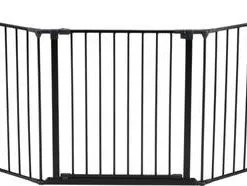 BabyDan Flex L Sikkerhetsgrind Skrugrind, Svart