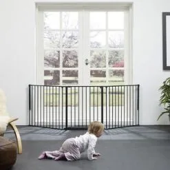 BabyDan Flex L Sikkerhetsgrind Skrugrind, Svart 6 BabyDan Flex L Sikkerhetsgrind Skrugrind, Svart -jollyroom Salgsbutikk 56226 2600 10 1150 3a