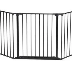 BabyDan Flex XL Sikkerhetsgrind Skrugrind, Svart