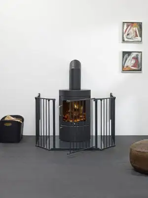 BabyDan Flex XL Sikkerhetsgrind Skrugrind, Svart 4 BabyDan Flex XL Sikkerhetsgrind Skrugrind, Svart - Bilde 4