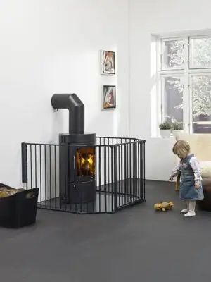 BabyDan Flex XL Sikkerhetsgrind Skrugrind, Svart 6 BabyDan Flex XL Sikkerhetsgrind Skrugrind, Svart - Bilde 6