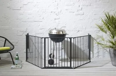 BabyDan Flex XL Sikkerhetsgrind Skrugrind, Svart 7 BabyDan Flex XL Sikkerhetsgrind Skrugrind, Svart - Bilde 7