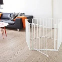 BabyDan Flex XXL Sikkerhetsgrind Skrugrind & Lekegrind, Hvit -jollyroom Salgsbutikk 56824 2400 10 1150 3c