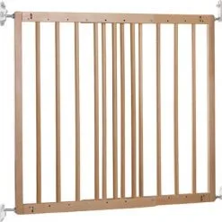 BabyDan Multidan Sikkerhetsgrind, Natur/Hvit