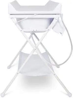 Beemoo Care Sammenleggbart Stellebord Med Badebalje, Hvit 5 Beemoo Care Sammenleggbart Stellebord Med Badebalje, Hvit - Bilde 5