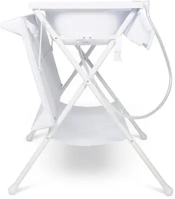 Beemoo Care Sammenleggbart Stellebord Med Badebalje, Hvit 6 Beemoo Care Sammenleggbart Stellebord Med Badebalje, Hvit - Bilde 6