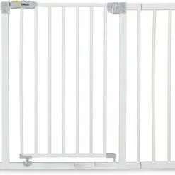 Hauck Open N Stop Sikkerhetsgrind Inkl. 21 Cm Forlengning, White