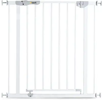 Hauck AutoClose N Stop Spenngrind, Hvit 1 Hauck AutoClose N Stop Spenngrind, Hvit