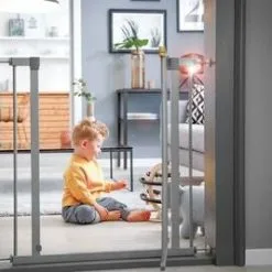 Hauck Stop N Safe Spennegrind Inkl. 21 Cm Forlengning, Sølv -jollyroom Salgsbutikk 597330 1538 3c